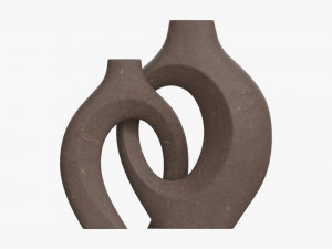Ceramic Vases 2-set 01 3Dモデル