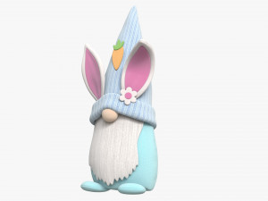 Easter Plush Doll Gnome 3D मॉडल