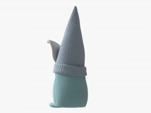Easter Plush Doll Gnome 3D Model