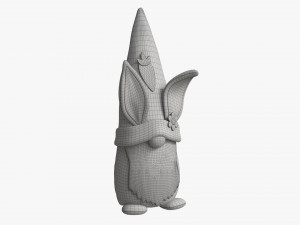 Easter Plush Doll Gnome 3D मॉडल