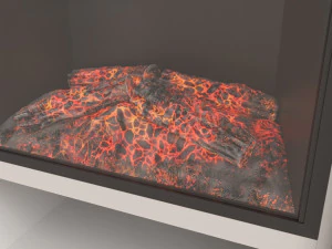 Electric Fireplace Hollis 3D Model