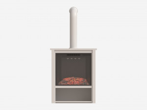Electric Fireplace Hollis 3D-Modell