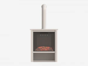 Electric Fireplace Hollis 3D Model
