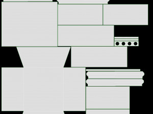 Electric Fireplace Hollis 3D-Modell