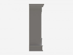 Electric Fireplace Silverton 48 3D Model
