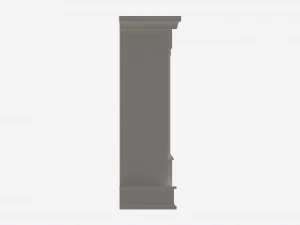 Electric Fireplace Silverton 48 3D Model