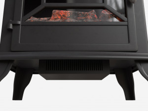 Electric Heater Fireplace Lokatse Home 03 3D Model