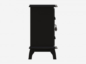Electric Heater Fireplace Lokatse Home 03 3D Model