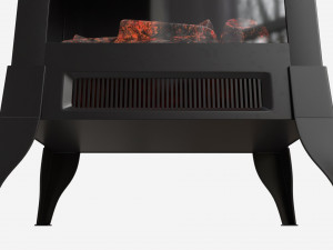 Electric Heater Fireplace Lokatse Home 04 Model 3D
