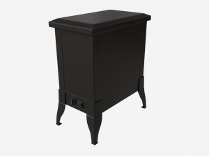 Electric Heater Fireplace Lokatse Home 04 Model 3D