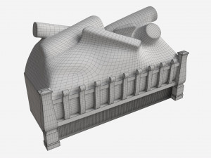 Electric Log Set Heater Duraflame Modèle 3D