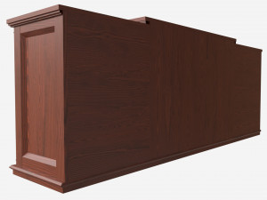 Electric Media Fireplace Wood Valmont Model 3D