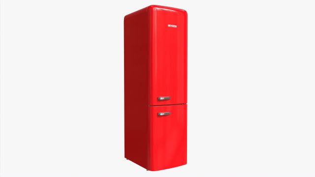 Fridge freezer Severin RKG8927 Model 3D .c4d .max .obj .3ds .fbx .stl .blend 
