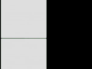 Газова варильна панель 4 конфорки Glass Black 01 3D Модель