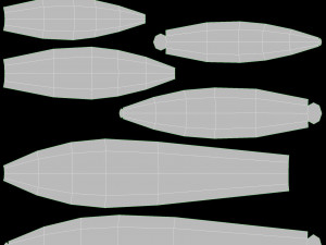 Gas Hob 4 Burners White 3D Model