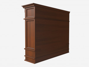 Hidden Media Shelf Fireplace Tantramar 3D मॉडल
