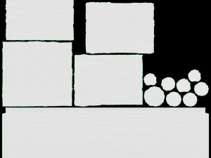 Hidden Media Shelf Fireplace Tantramar 3D मॉडल