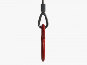 Lifting Crane Hook 3D मॉडल