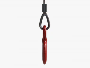 Lifting Crane Hook 3D Model