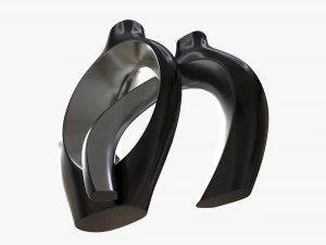 Metal Vases 2-set 3D Model