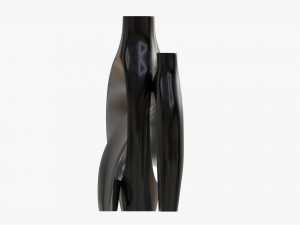 Metal Vases 2-set Modelo 3D