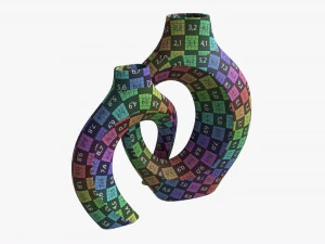 Metal Vases 2-set 3D Model