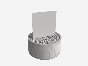 Portable Tabletop Fire Pit Outdoor Indoor 3D 模型