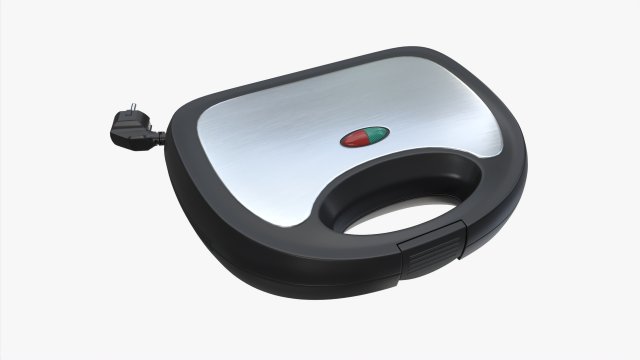 Sandwich-Toaster 3D Model .c4d .max .obj .3ds .fbx .stl .blend 