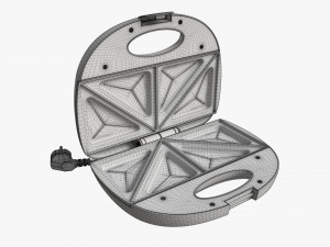Sandwich-Toaster Open 3D-Modell