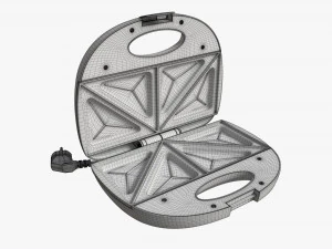 Sandwich-Toaster Open 3D Model