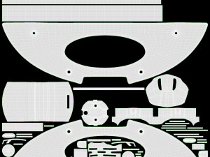 Sandwich-Toaster Open 3D-Modell