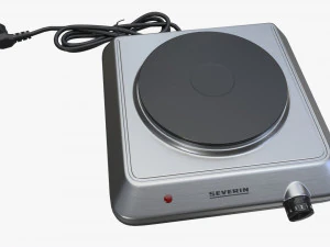 Single Hotplate Hob Severin KP1092 3D Model