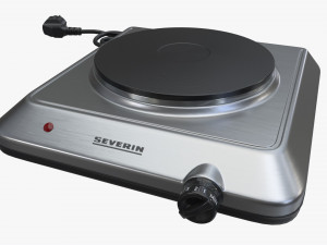 Single Hotplate Hob Severin KP1092 3D Model