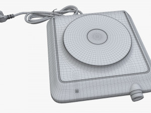 Single Hotplate Hob Severin KP1092 3D Model