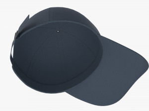 Baseball Cap Fabric Blue 3D 모델