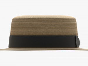 Boater Hat 3D Модель