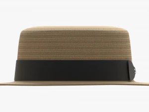 Boater Hat 3D Model