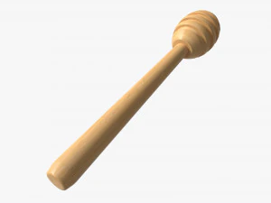 Honey Spoon Dripper 3D Model