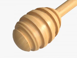 Honey Spoon Dripper 3D Model