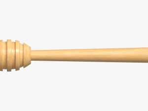Honey Spoon Dripper 3D Model