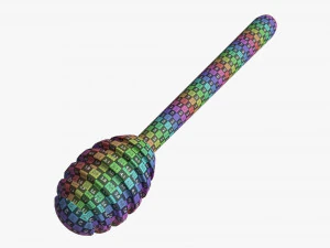 Honey Spoon Dripper 3D Model