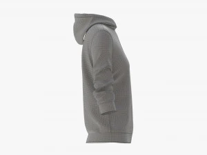 Hoodie for Women Mockup 04 White 3D Model