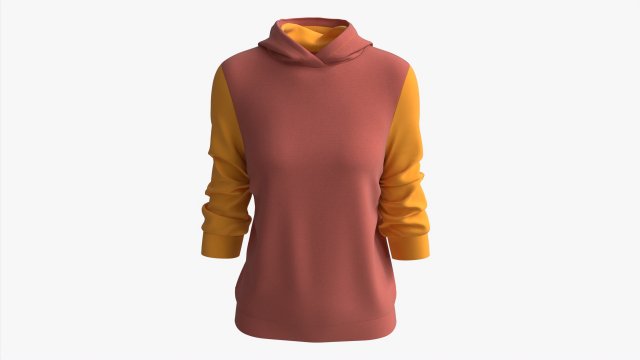 Yellow red hoodie online