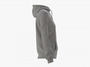 Hoodie with Pockets for Women Mockup 01 Colorful 3Dモデル