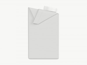 Juice Cardboard 500 ml packaging mockup 3D Model