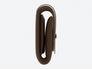 Leather Wallet for Women Brown Model 3D