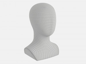 Mannequin Head 3D Модель