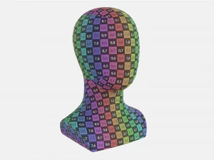 Mannequin Head 3D Model