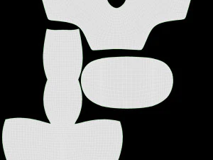Mannequin Head 3D Model