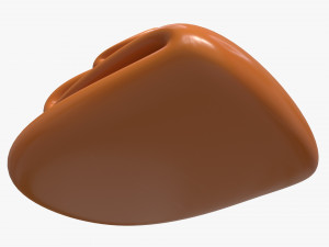 Melted Creme Caramel 02 3D-Modell